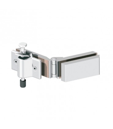 Bisagra doble pasador pie