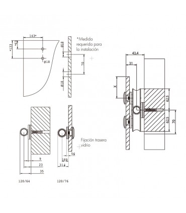SV-I120 U DOBLE Inox