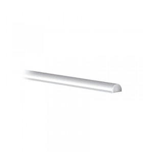 Perfil Inox Matizado media caña