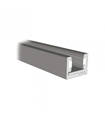 Perfil inferior Alum. Burlete