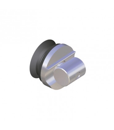 Soporte vidrio oculto