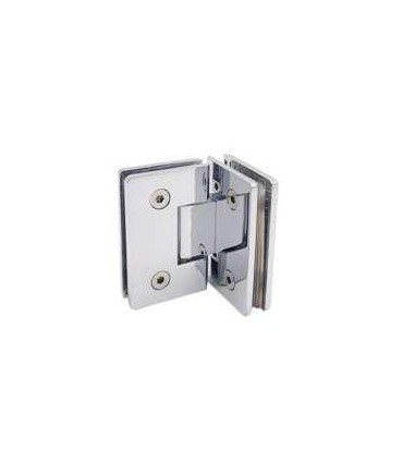 BISAGRA DOBLE REGULABLE 90°