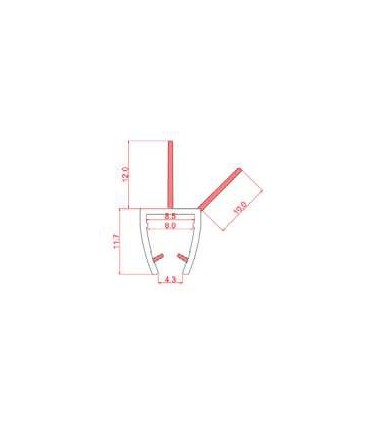 JUNTA VIERTEAGUAS ALETA DOBLE