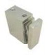 SOPORTE TUBO 30 X 10 A VIDRIO FIJO