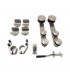 KIT COMPLETO DE PUERTA CORREDERA INOX