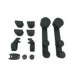 KIT COMPLETO DE PUERTA CORREDERA INOX