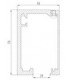 KIT COMPLETO PUERTA CORREDERA ALUMINIO CON SOFTCLOSE