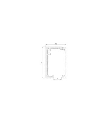 KIT COMPLETO PUERTA CORREDERA ALUMINIO CON SOFTCLOSE