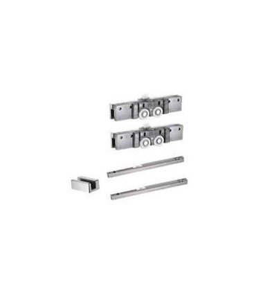 KIT COMPLETO PUERTA CORREDERA ALUMINIO CON SOFTCLOSE