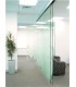 KIT COMPLETO FIJO+PUERTA CORREDERA ALUMINIO CON SOFTCLOSE