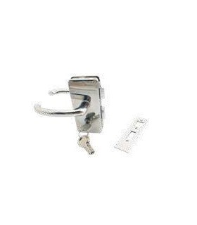 CERRADURA DOBLE MANILLA GOLPE/LLAVE